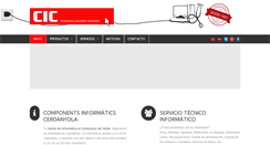 Desktop Screenshot of informaticacerdanyola.com